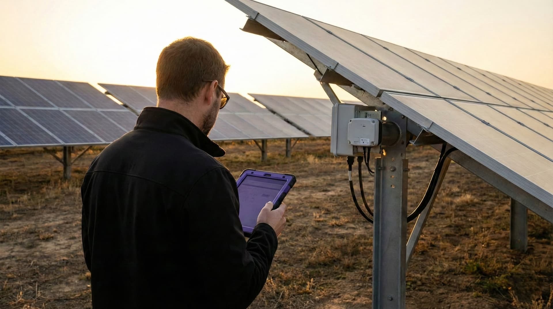 Parques solares de escala utilitaria